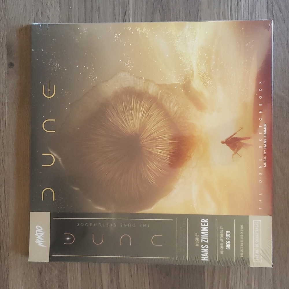 The Dune Sketchbook - Music from the Soundtrack 3XLP Black Records
